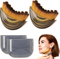Pack of 2 Lymphatic Contour Face Brush, Lymphatic Drainage Massager, Double by Puur+House