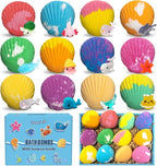 Bath Bombs for Kids with Surprise Toys Inside, 12 Pack Shell Kids Bath Bombs - Image 7