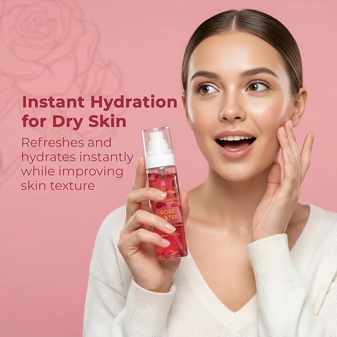 Rose Water Spray for Face & Hair - Image 3
