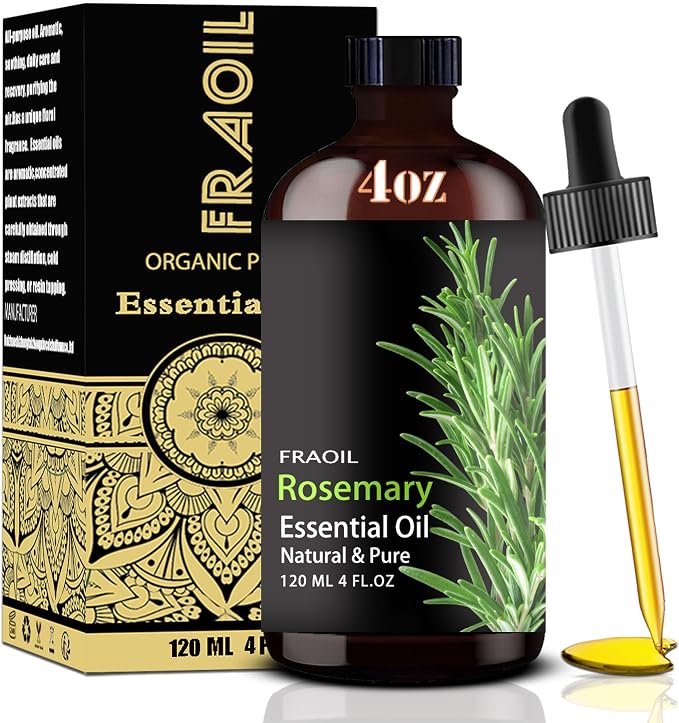Rosemary Essential Oil, Rosemary Oil 4 Fl Oz 120ML by FRAOILESSENTIALOIL