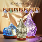 Porseme Essential Oil Diffuser Glass Aromatherapy Ultrasonic Humidifier - Image 2