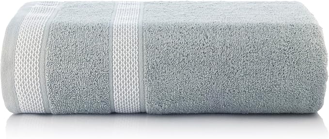 CASA COPENHAGEN Solitaire 2Pcs 100% Egyptian Cotton Large Designer Bathsheet - Image 3