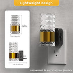 L LOHAS LED Night Light, Modern Night Lights Plug into Wall, Amber-3000K-5000K - Image 6