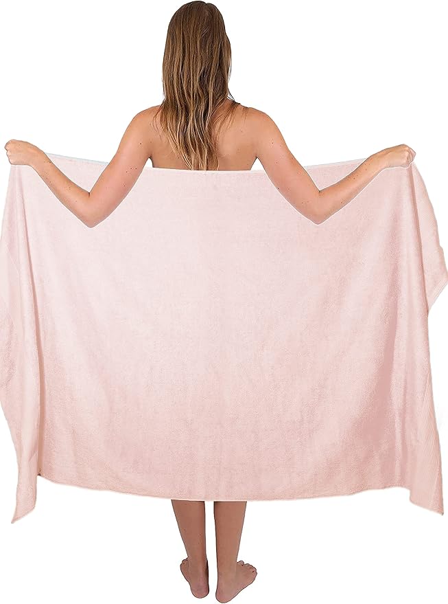 Belizzi Home Premium Cotton Oversized 2 Pack Bath Sheet 35x70-100% Pure Cotton - Image 5