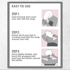 EXPRESSIONS Microfiber Hair Towel in Lavender - Image 5