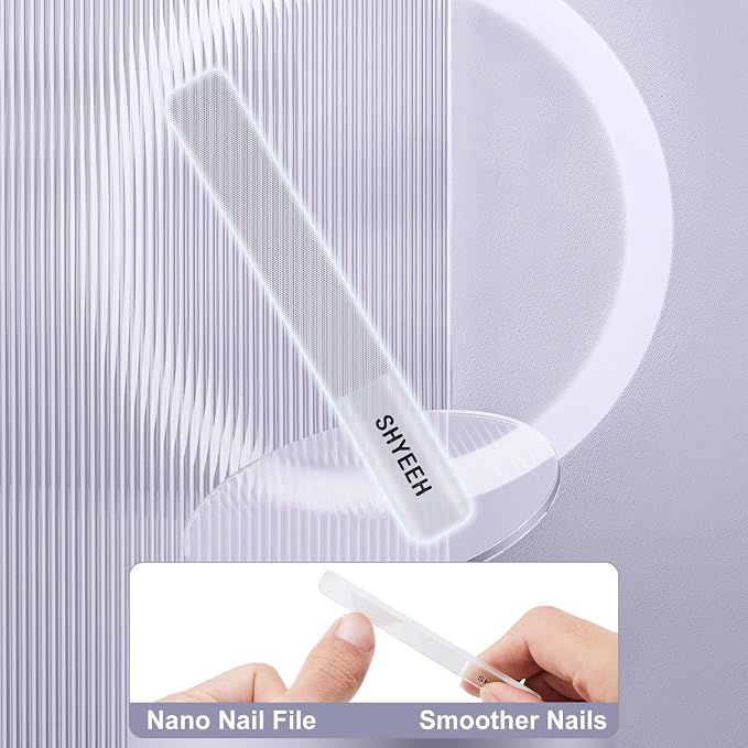 Manicure Set, Portable Mini Manicure and Pedicure Kit, Travel Grooming Nail Kit - Image 6