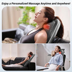Mynt Back and Neck Massager for Pain Relief Deep Tissue, 3D Shiatsu Acupressure - Image 5