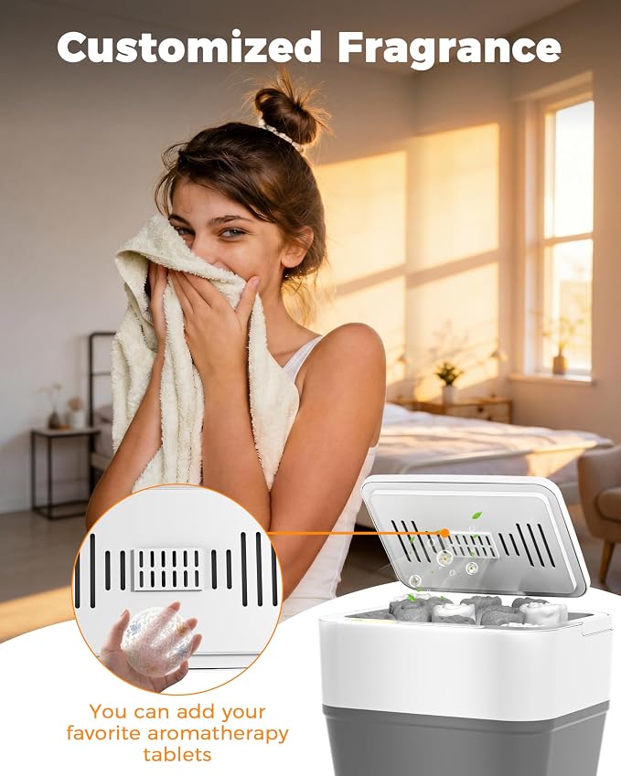 JXXM Towel Warmer, 30L Large Foldable Towel Warmers - Image 5