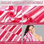 SmoothNovelty 16 Pack Microfiber Bath Towels Bulk 27'' x 60'' Oversized Size - Image 3