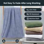 JML Microfiber Bath Towels, Ultra Soft, Super Absorbent, Fast Drying, No Fading - Image 7