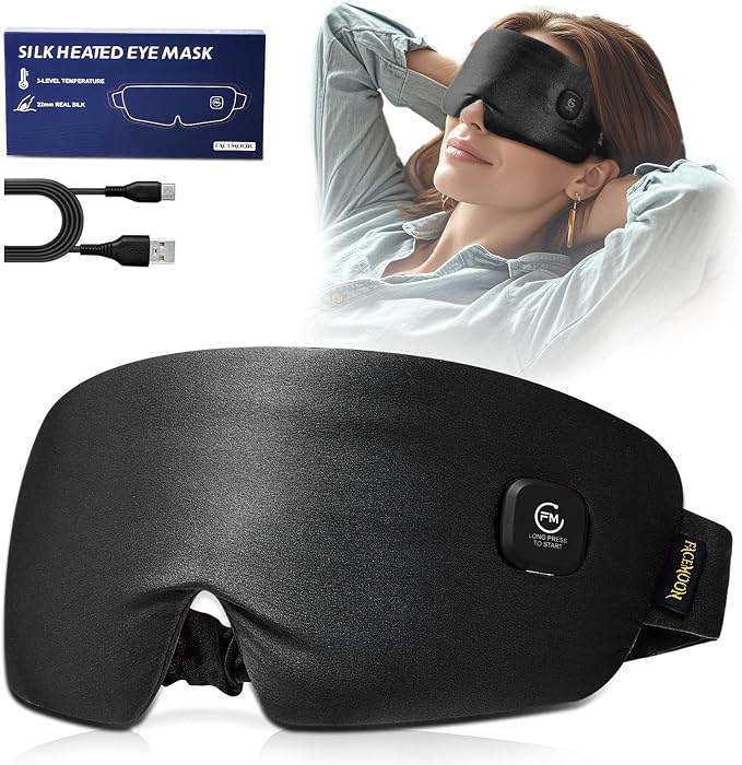 Heated Eye Mask for Dry Eyes by FACEMOON