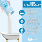 Eco Bath London Skin Conditioning Epsom Salt Bath Soak – Tube 2.2 LB | Made in - Image 5