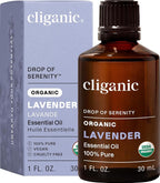 Cliganic Organic Lavender Essential Oil, 1oz by Cliganic