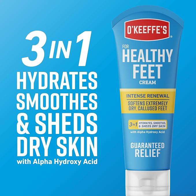 O'Keeffe's for Healthy Feet Intense Renewal Cream - 3 oz Tube - Chemically - Image 5