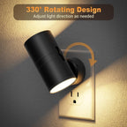 JandCase LED Night Light, Night Lights Plug into Wall - Image 4