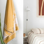 Goroly Home Cotton Turkish Peshtemal Beach Towel, Extra Large, Thin Quick Dry - Image 8