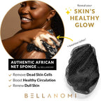 BELLANOMI African Exfoliating Net Sponge, Ethically sourced from Nigeria - Image 5