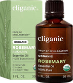 Cliganic Organic Rosemary Essential Oil, 1oz by Cliganic