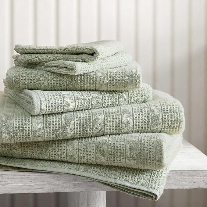 Martha Stewart - Bath Towels, Soft & Absorbent 100% Cotton Towels, Solid 500 GSM - Image 7