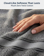 LANE LINEN Luxury Bath Towels Set - Image 5