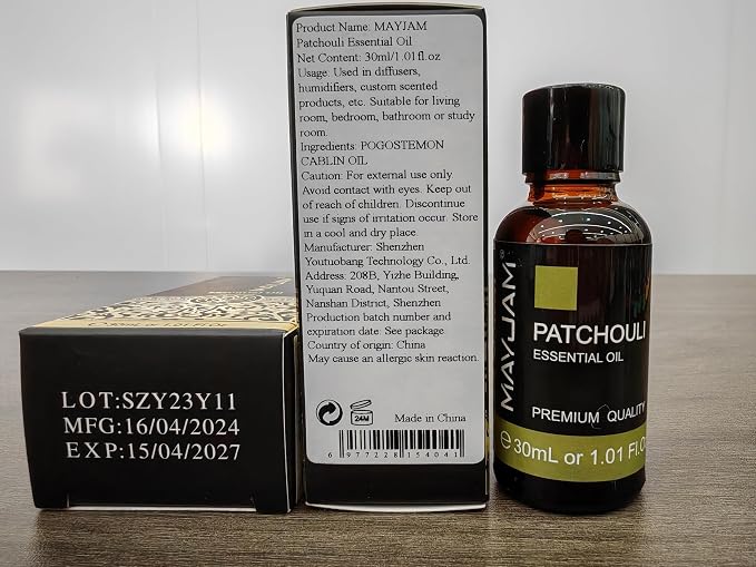 MAYJAM Patchouli Essential Oil, 1.01FL.OZ Essential Oils, Use - Image 9