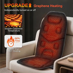 COMFIER Back Massager for Chair – Upgraded Vibration Chair Massager, Deep - Image 4