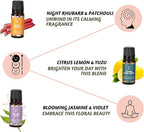 Folkulture Floral Essential Oils Set | 6 Fragrance Oils Set - Image 3