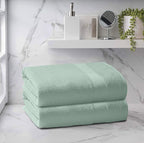 Belizzi Home Premium Cotton Oversized 2 Pack Bath Sheet 35x70-100% Pure Cotton - Image 3