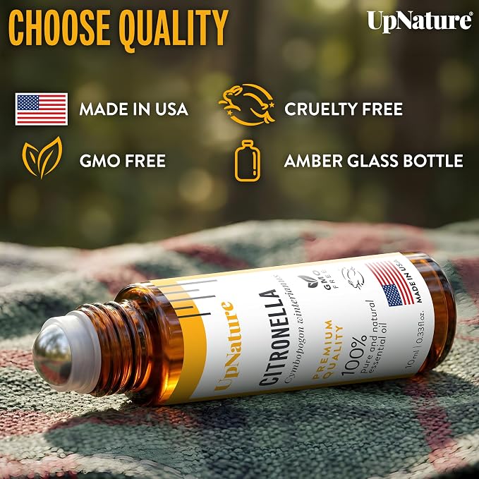 UpNature Citronella Oil Roll On – Camping Essentials - Image 5