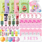55PCS Spa Party Supplies for Girls, Spa Party Favors Face Masks, Hand Cream by Sulily