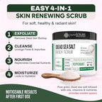 pureSCRUBS Premium Body Scrub for Strawberry Legs, Keratosis Pilaris & Ingrown - Image 3