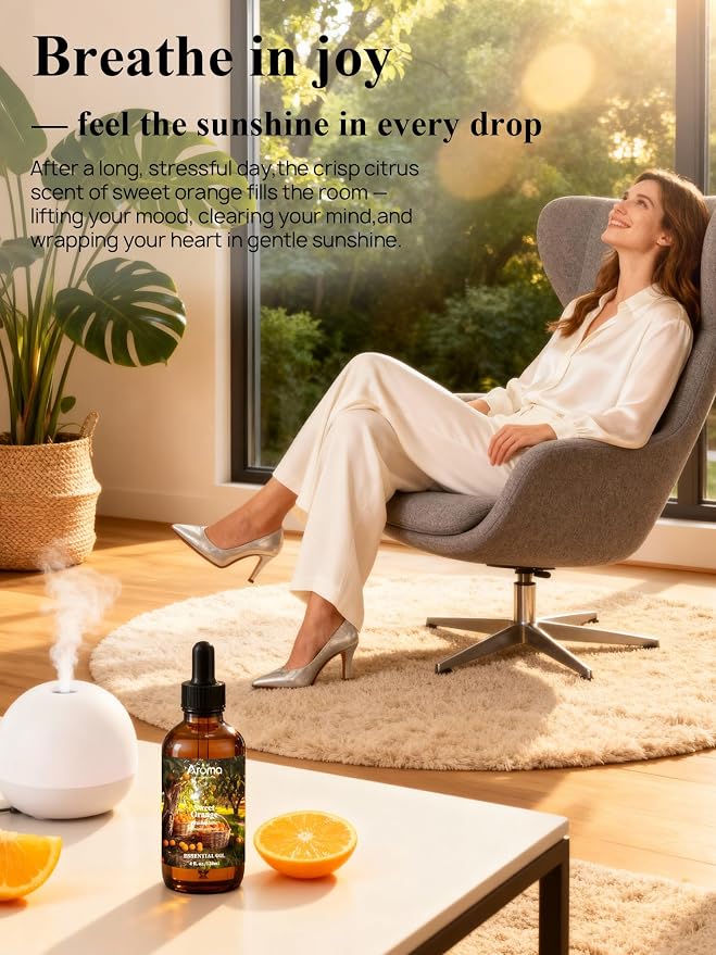 Orange Essential Oil with Premium Gift Box - Image 3
