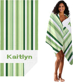 JML Custom Beach Towel with Name, Personalized Microfiber Beach Towel with Name - Image 2