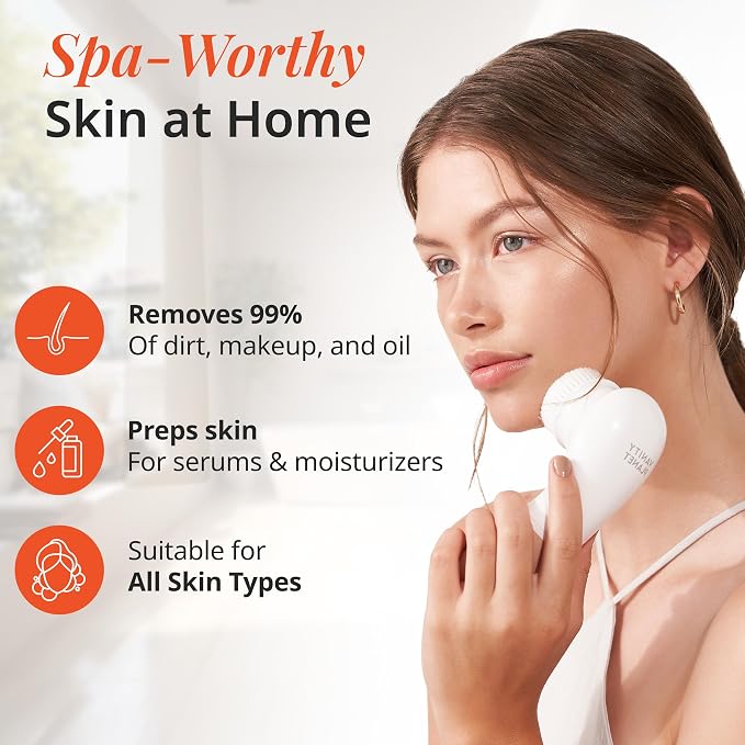 Vanity Planet Raedia Facial Cleansing Brush - Image 2