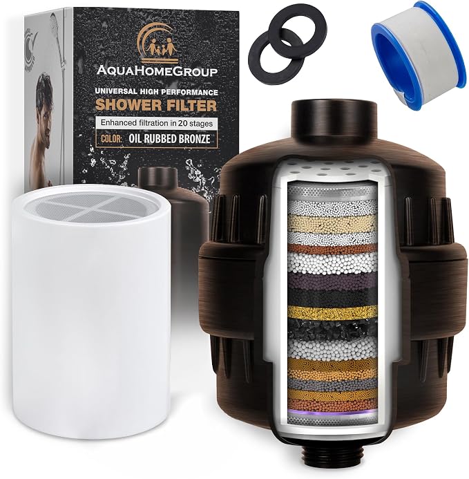 AquaHomeGroup 20 Stage Shower Filter by Aquahomegroup