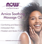 NOW Solutions, Arnica Soothing Massage Oil, Comforting Antioxidant Blend - Image 4