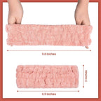 Chuangdi 3 Pieces Spa Headband for Women Facial Makeup Headband Soft Terry - Image 3