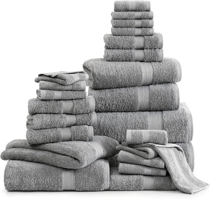 LANE LINEN Luxury 24 PCs Bath Towels Set - Image 4