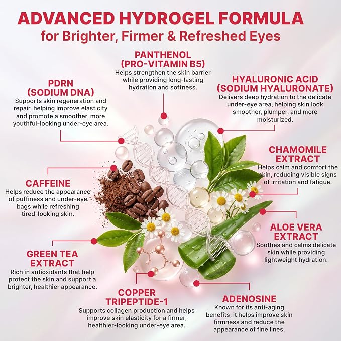 19/90 PDRN Revitalizing Hydrogel Eye Patches - Image 3