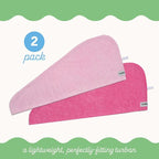 Turbie Twist 2-Pack Microfiber Hair Towel - Image 3