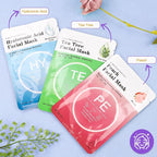VESPRO 144 Pack Collagen Essence Sheet Facial Masks, Bulk Sheet Masks - Image 7