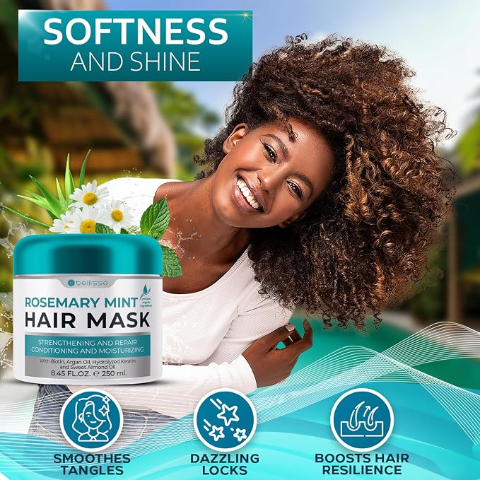Rosemary Mint Oil Hair Mask - Image 7