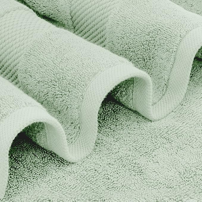 White Classic Luxury Bath Sheet Towels Extra Large | Highly Absorbent Hotel spa - Image 3