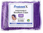 ProtectX Disposable Bouffant Caps Hair Head Cover Nets 21” - Image 4