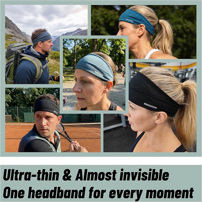 Anti-Slip & Ultra-Light Wide Headband - Image 7