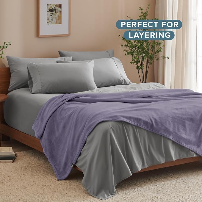 Bare Home Fleece Blanket - Image 8