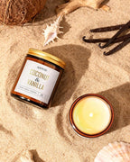 AOOVOO Coconut Vanilla Candles - 9 oz Scented Candles - Image 5