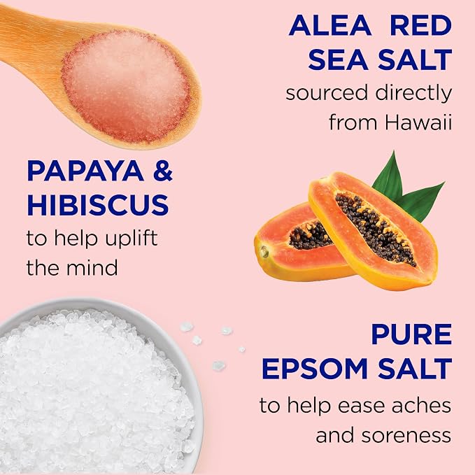Dr Teal's Epsom Salt Magnesium Soak, Limited Edition Hawaiian Bliss - Image 3