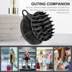INNERNEED 2-in-1 Silicone Body Scrubber and Scalp Massager Shampoo Brush - Image 7