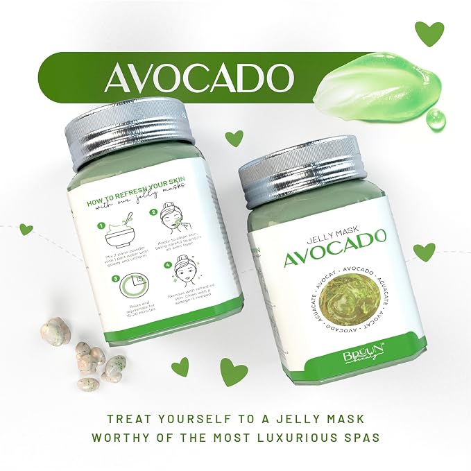 BRÜUN Peel-Off Avocado Jelly Mask - Image 5